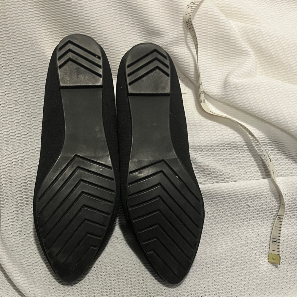 Kelly & Katie Black Pointed-Toe Flats - Picture 5 of 7